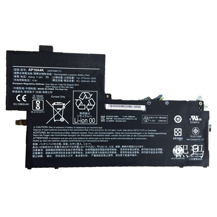 Compatible аккумулятор для ноутбука for acer Aspire One Cloudbook 11 Ao1-132-C5Bb Compatible аккумулятор для ноутбука acer for Aspire One Cloudbook 11 Ao1-132-C5Bb