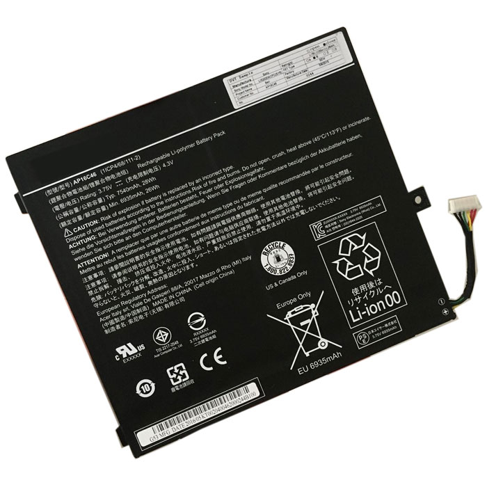 Compatible аккумулятор для ноутбука for acer 1ICP4/68/111-2 Compatible аккумулятор для ноутбука acer for 1ICP4/68/111-2