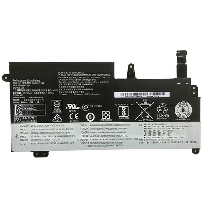 Compatible аккумулятор для ноутбука for lenovo 01AV437 Compatible аккумулятор для ноутбука lenovo for 01AV437