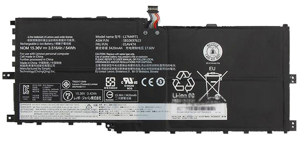 Compatible аккумулятор для ноутбука for lenovo L17M4P71 Compatible аккумулятор для ноутбука lenovo for L17M4P71
