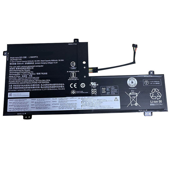 Compatible аккумулятор для ноутбука for lenovo L18M3PFA Compatible аккумулятор для ноутбука lenovo for L18M3PFA